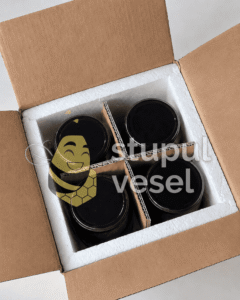 Exemplu ambalare miere stupulvesel. 